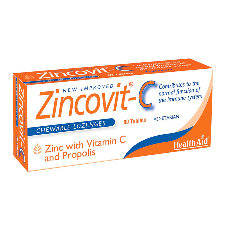 Health Aid Zincovit C 60 tabs